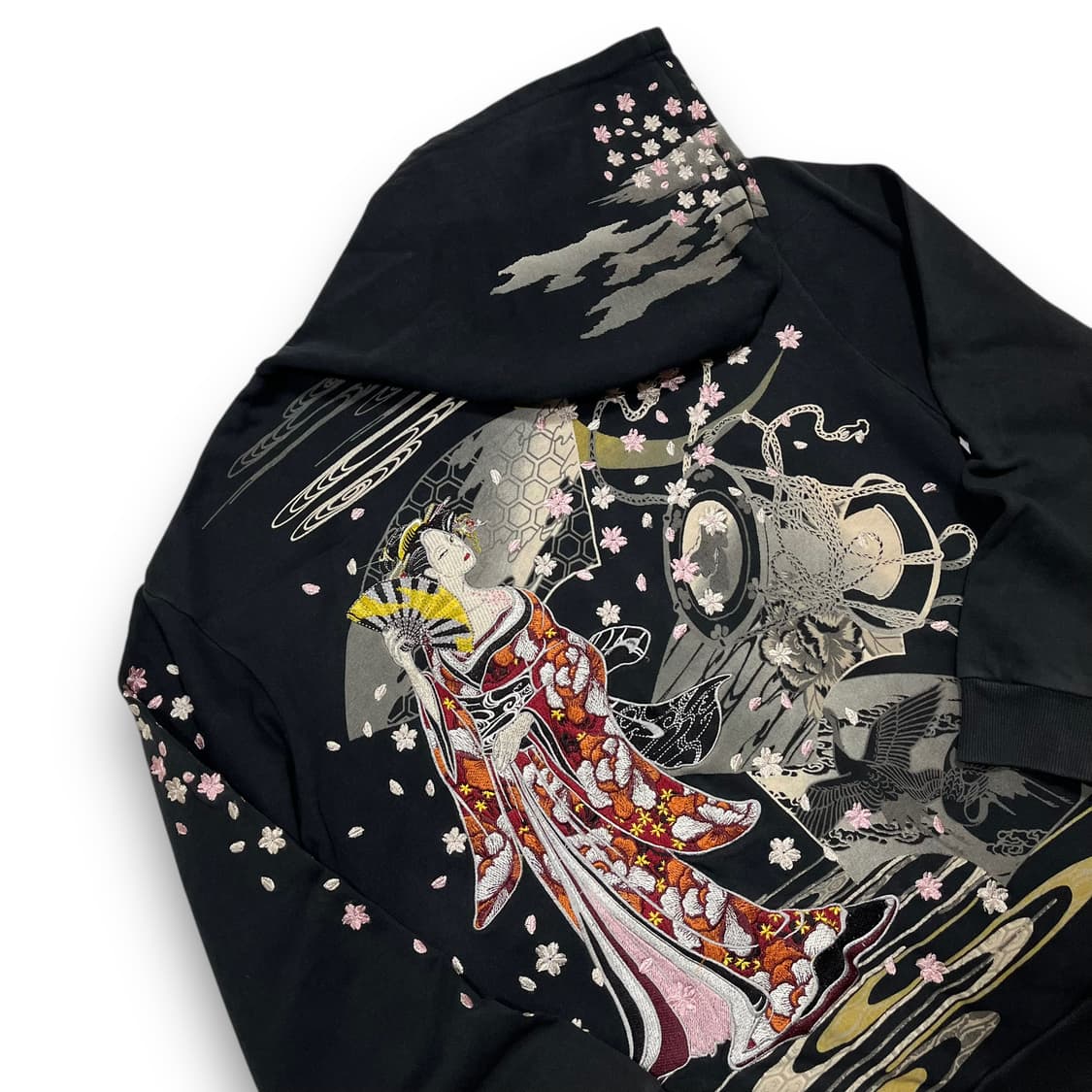 華鳥風月 재패니즈 기모노 걸 오리엔탈 후디 집업 상품이미지2