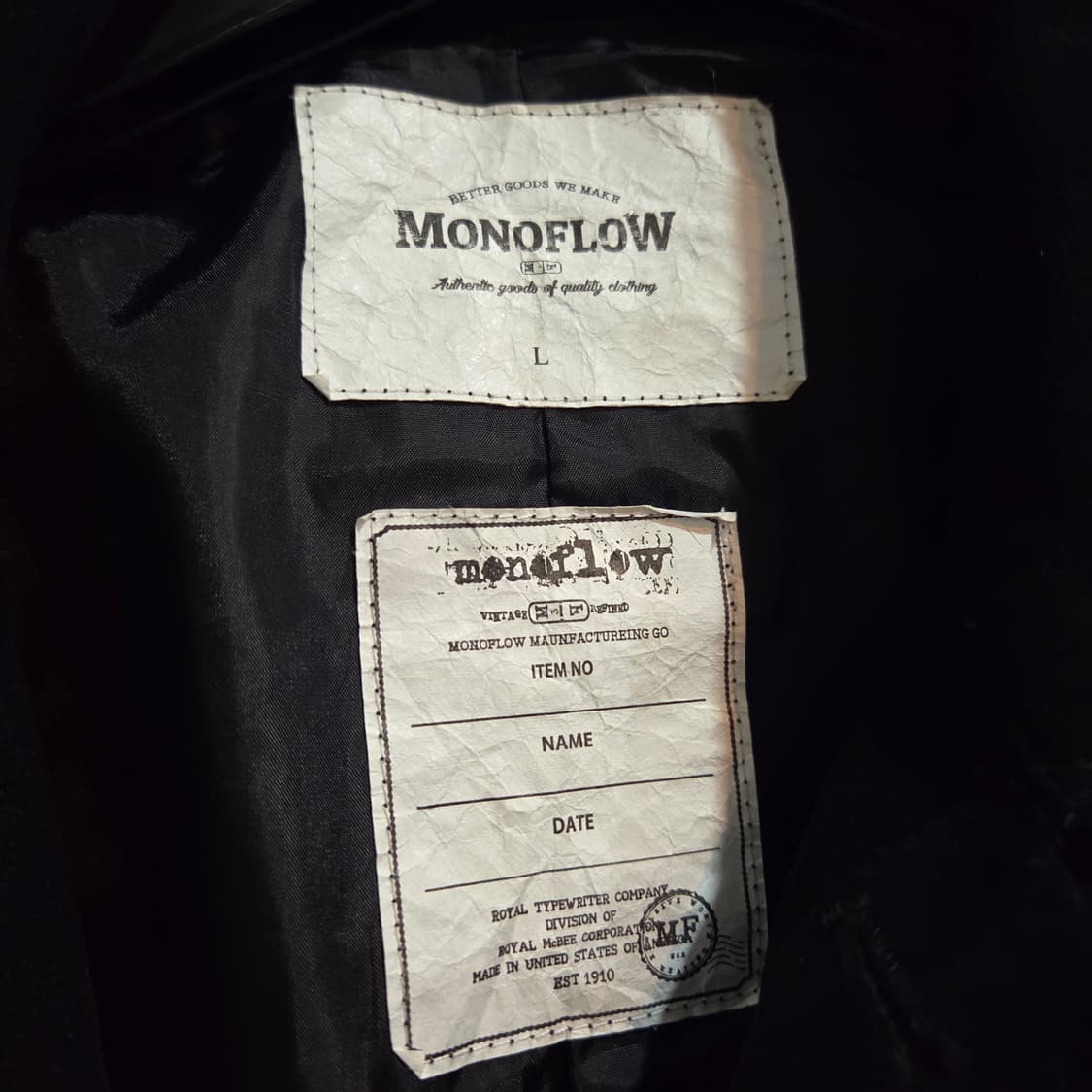 MONOFLOW 모노플로우 스웨이드 트러커 자켓 상품이미지6