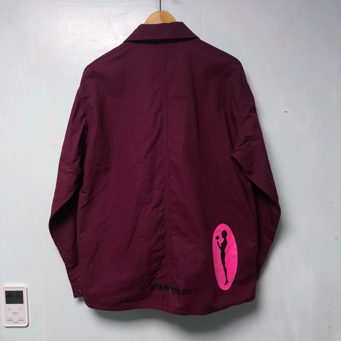 [M] UXE MENTALE 버건디 워크자켓 상품이미지2