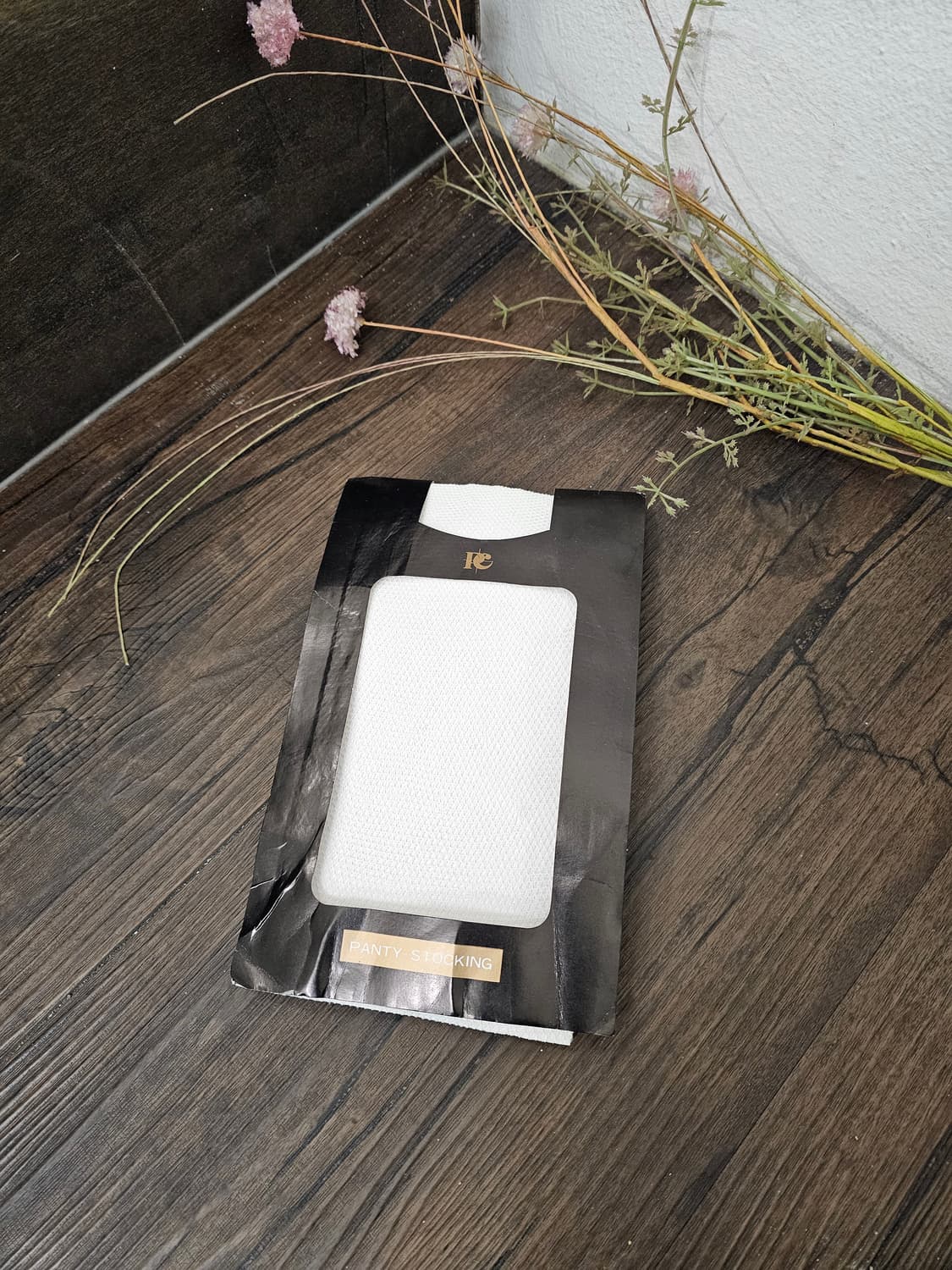 Japan 화이트 망사 패턴 스타킹 상품이미지2