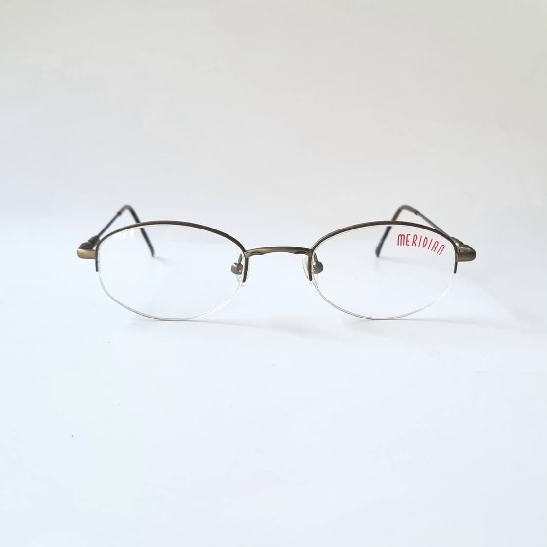 데드스탁 엔틱 오벌안구 반무테 안경테 550 상품이미지2