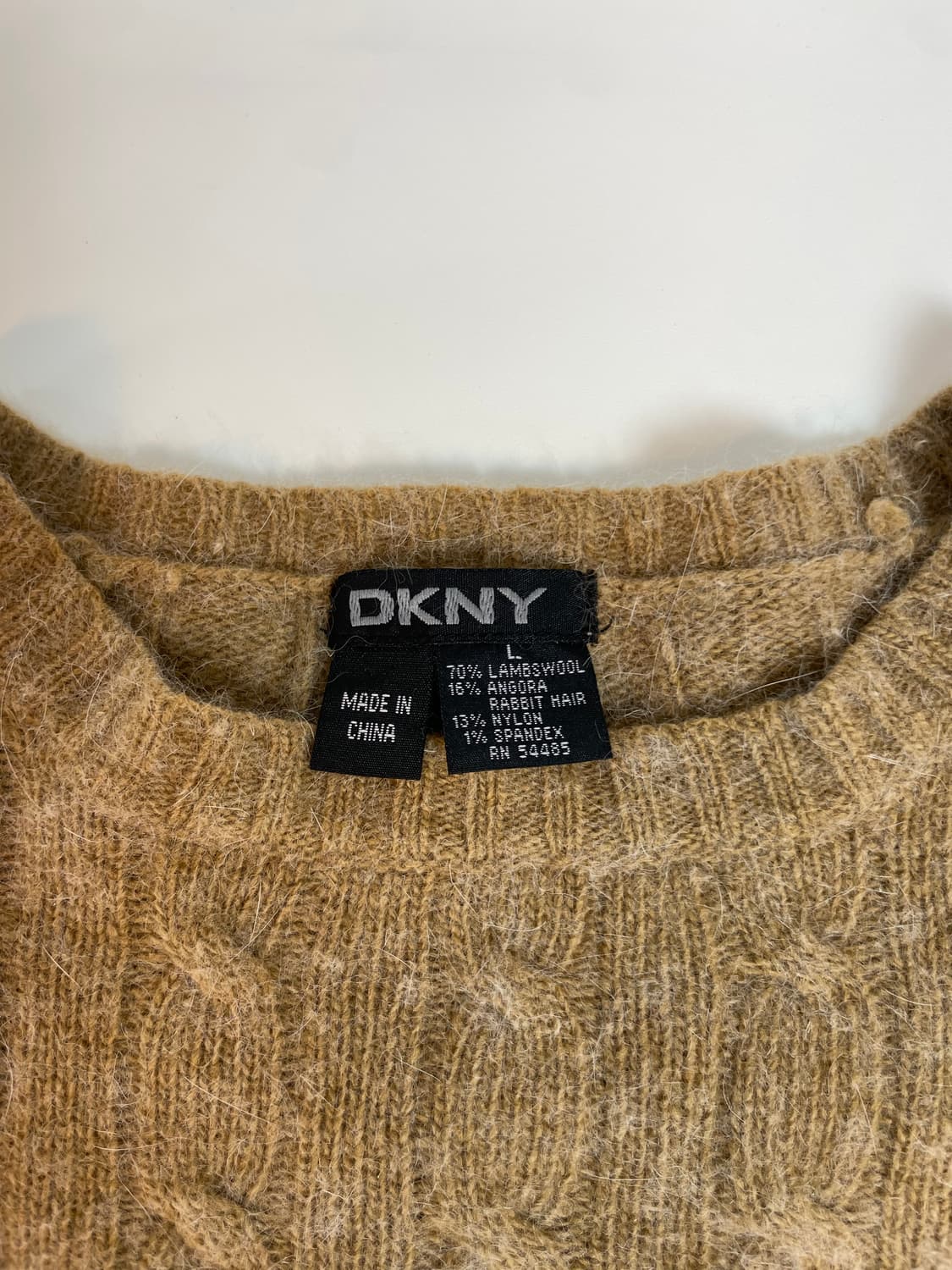 DKNY 케이블 니트  상품이미지7