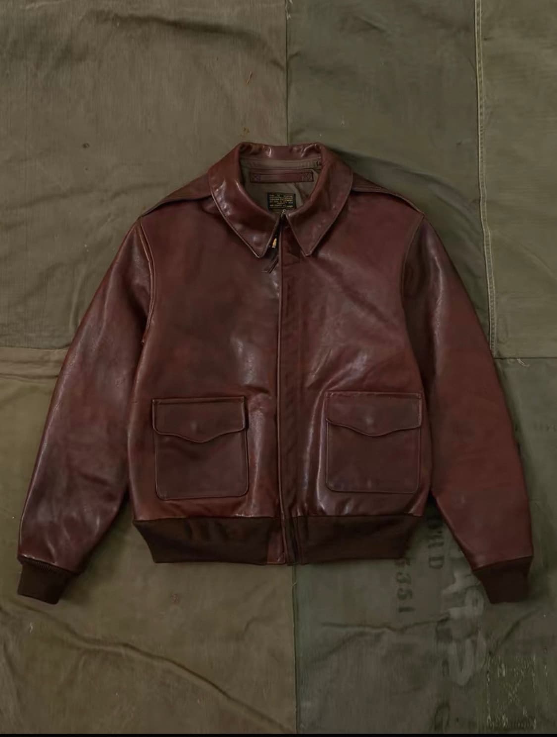 리얼시몬스 a2 말가죽 자켓 L 상품이미지1