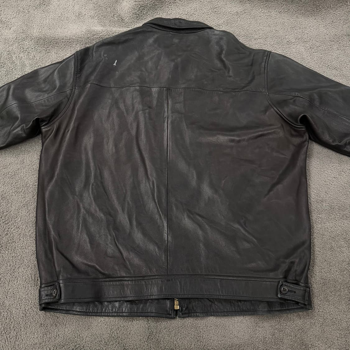 [정품/L] 폴로랄프로렌 블랙 맥스웰 양가죽 레더 자켓 상품이미지4