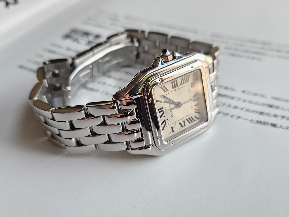 까르띠에 팬더 스틸 미듐 상품이미지4