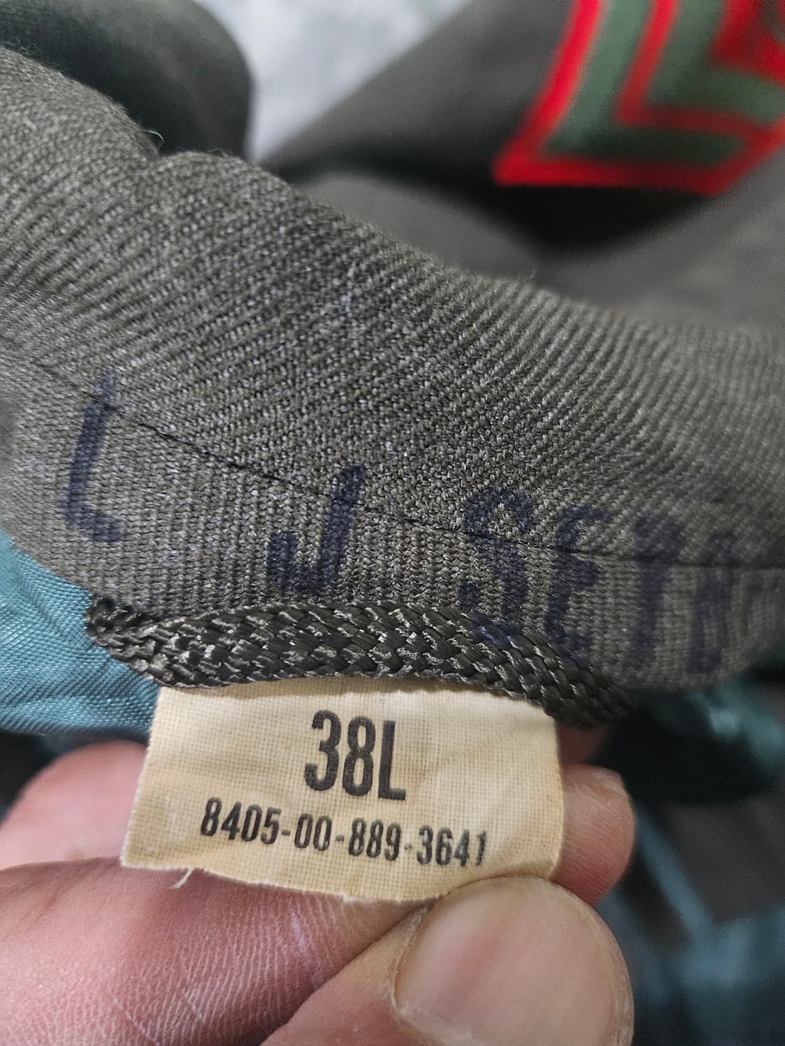 70s 미군오리지날 세이즈그린 울코트 상품이미지4