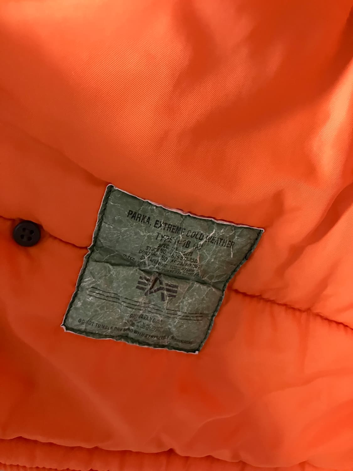 알파인더스트리(Alpha Industries) N3B 아우터 상품이미지3