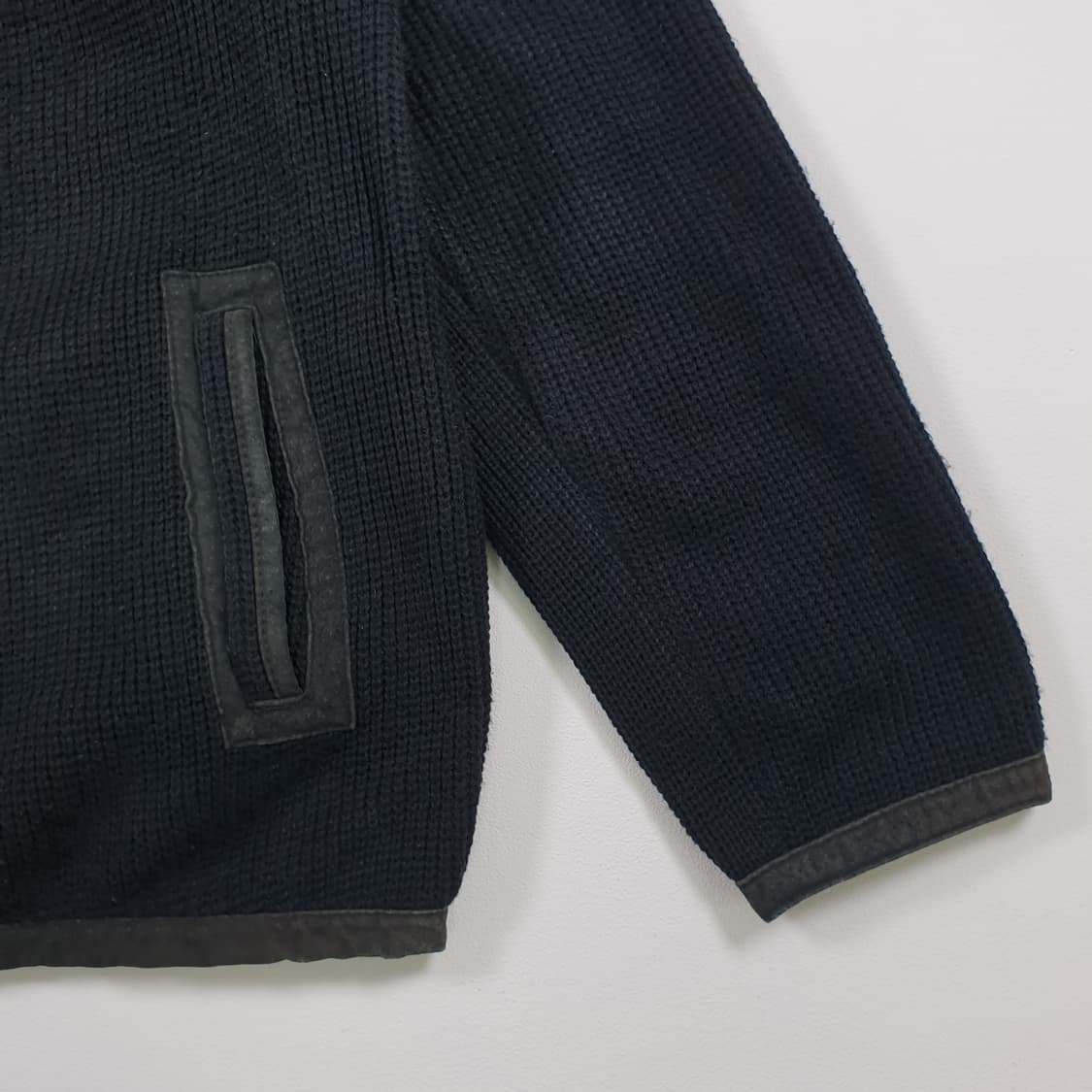 ESPERIENZA 니트 집업 아우터 상품이미지4