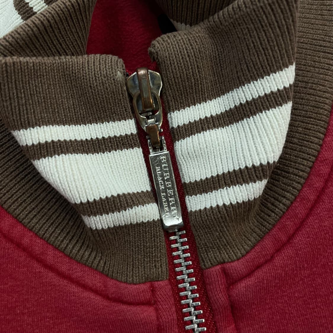 버버리 Burberry 블랙 라벨 크레스트 패치 로고 스웻 집업 상품이미지4