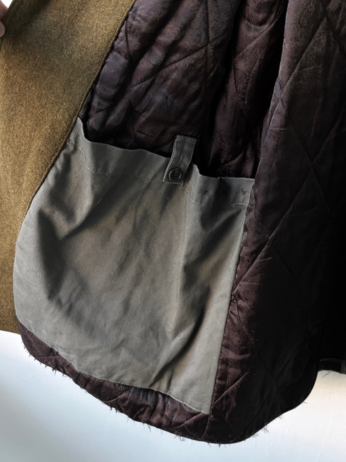 엔지니어드 가먼츠 올리브 울 매키노 코트 상품이미지8