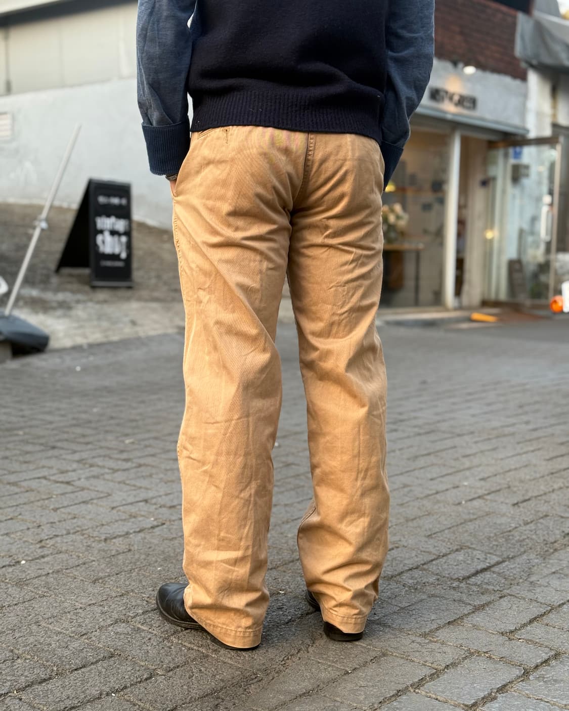 Cat's Paw by 슈가케인 40-50‘s 복각 치노팬츠 32 상품이미지10