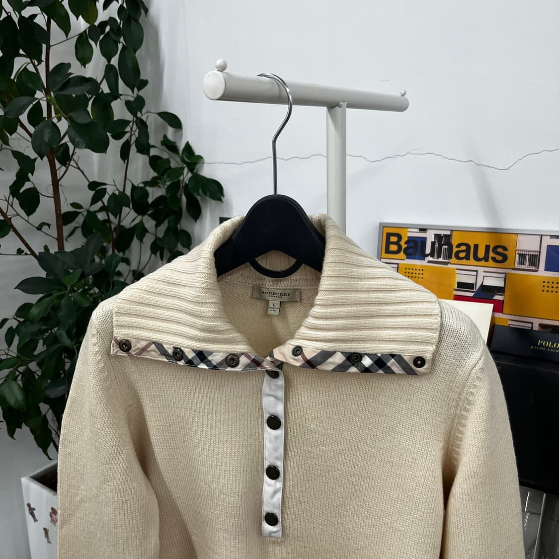 버버리 우먼 메리노울 풀오버 니트 L  상품이미지2