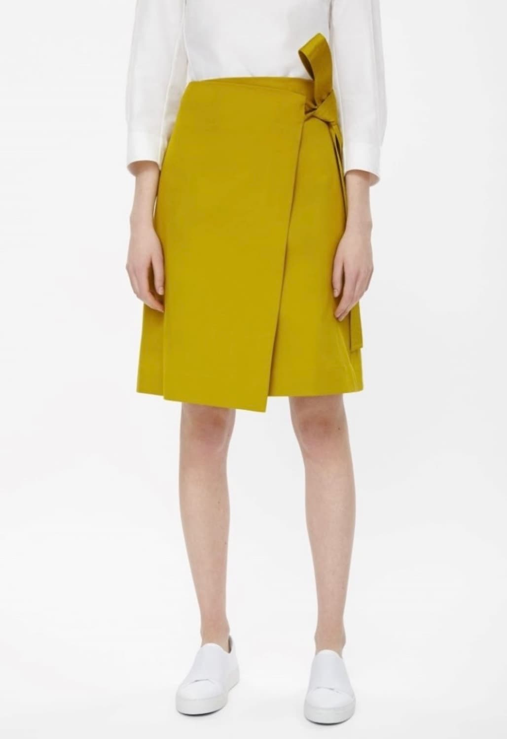 cos  코튼 랩 스커트 상품이미지2