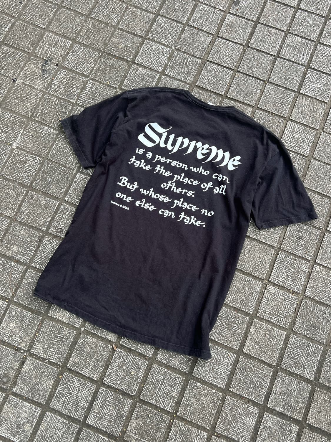 Supreme 22ss Person T Black 상품이미지1