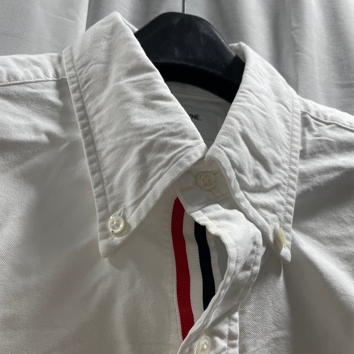 톰브라운/ 트리콜로 화이트 셔츠/ 3 상품이미지3