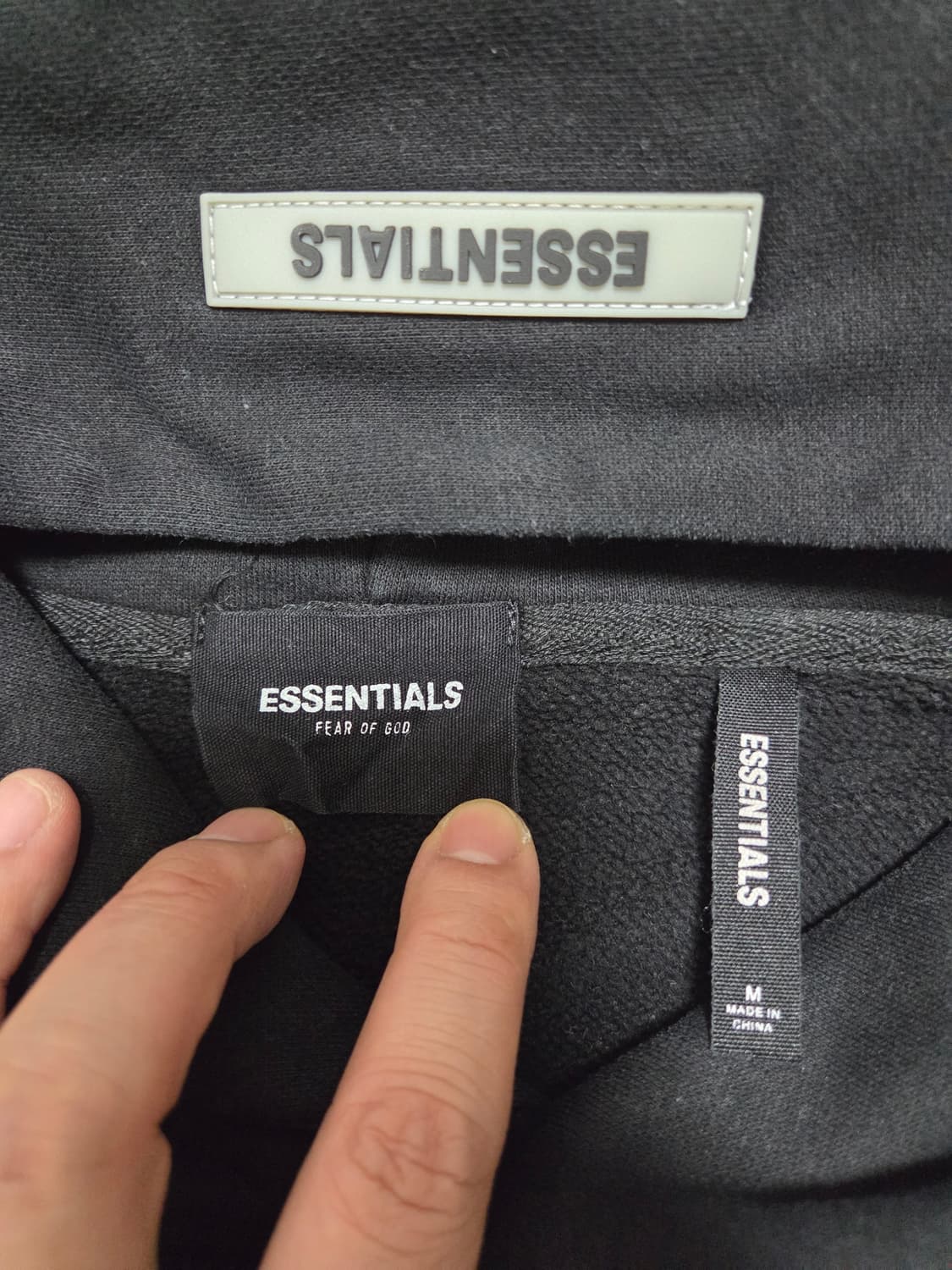 피오갓에센셜 리플렉티브 후드티 상품이미지8