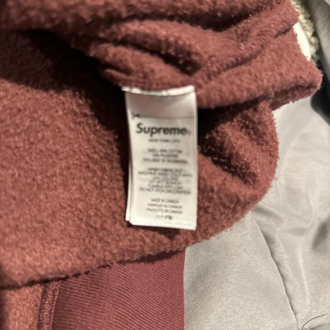 슈프림 S로고 후드집업 상품이미지4