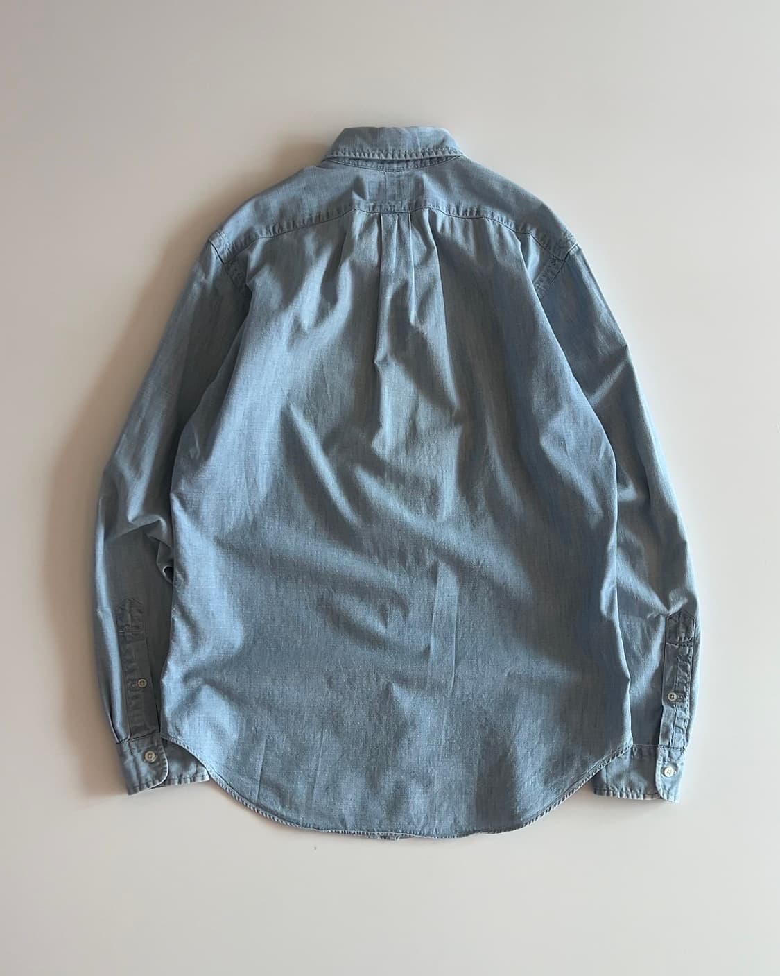 폴로 랄프로렌 라이트 데님 버튼다운 셔츠 S 상품이미지6