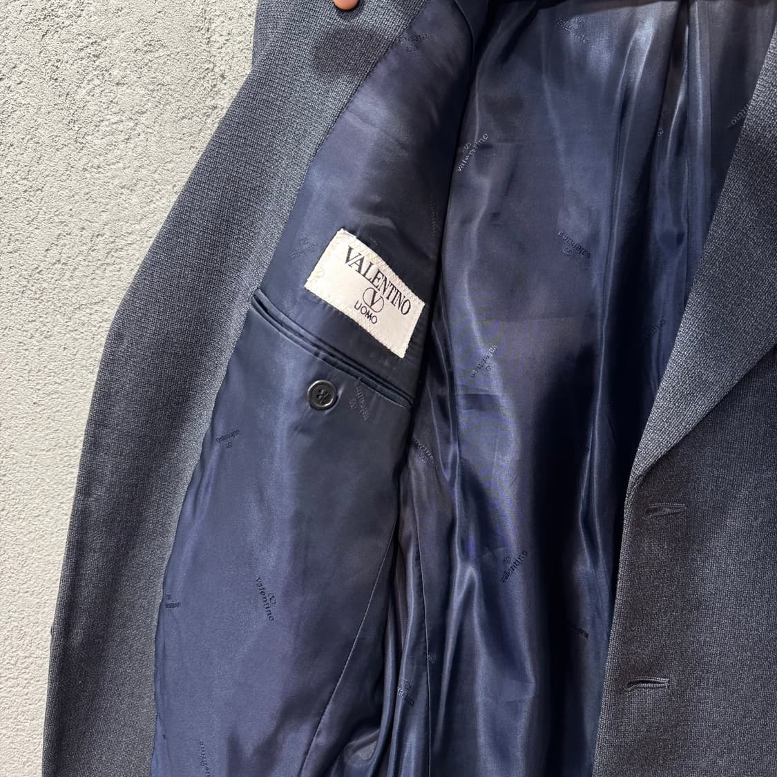 발렌티노 쓰리버튼 블레이저 자켓 (M)  상품이미지5