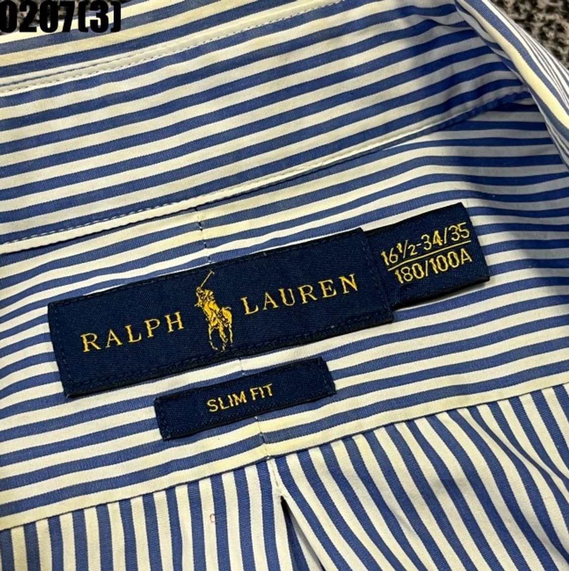 랄프로렌 스트라이프 긴팔셔츠 상품이미지4