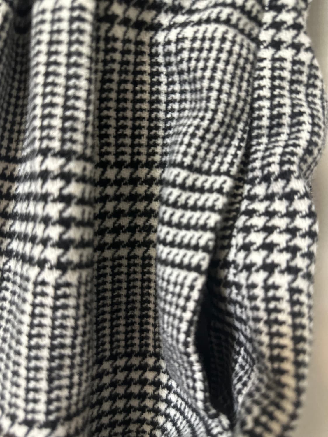 디올글렌체크 반팔 미니 울원피스 정품 상품이미지5