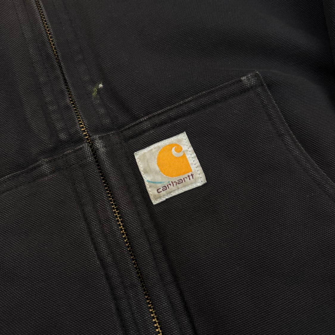 칼하트 J130 덕액티브 후드 워크자켓 블랙 상품이미지5