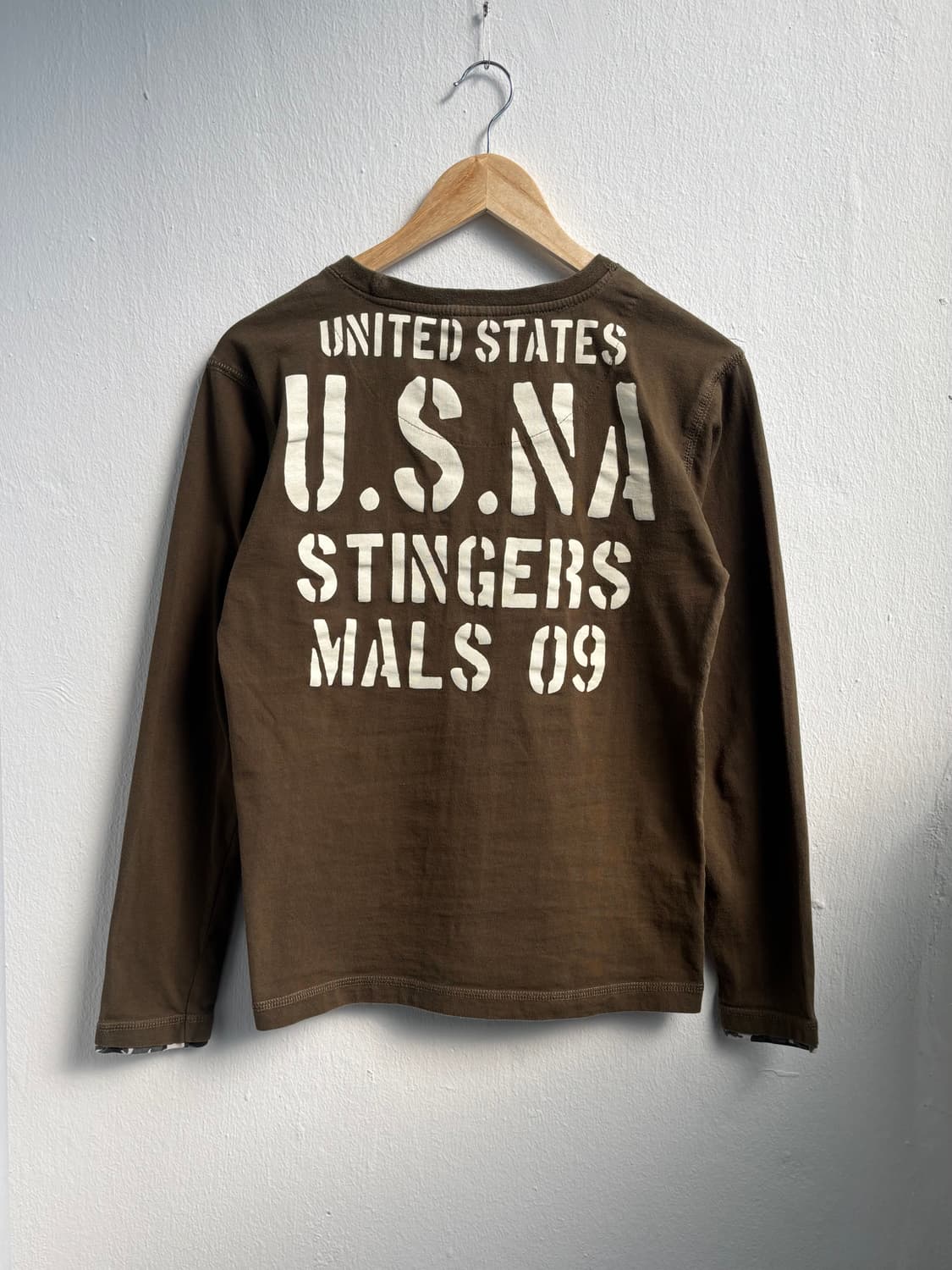 Vintage Khaki Long Sleeve  상품이미지7