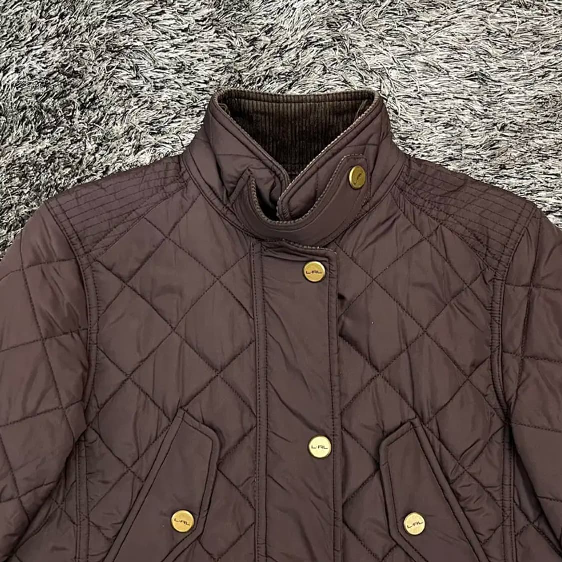 로렌 랄프로렌 여성 퀄팅 필드 자켓 (XS) 상품이미지2