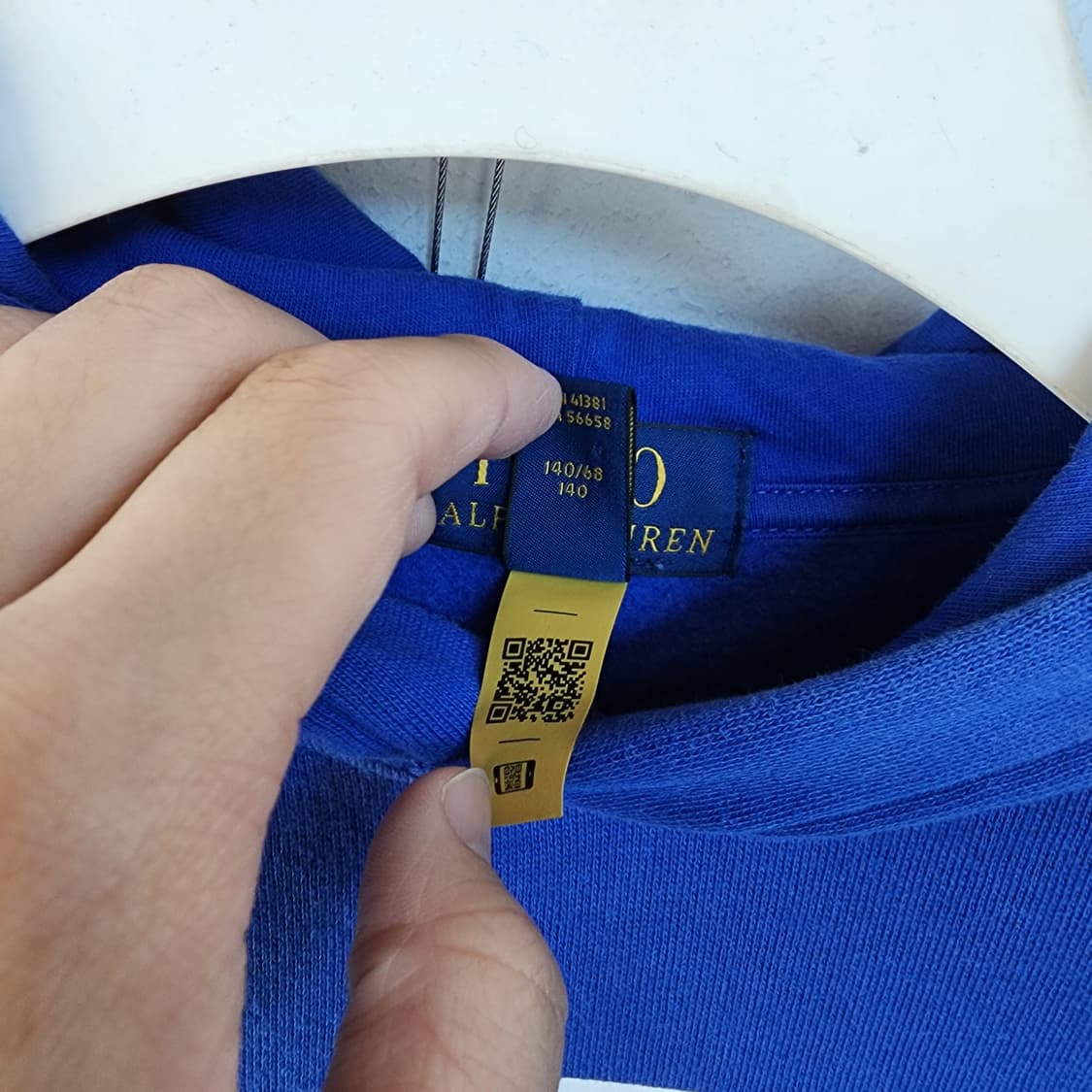  폴로 랄프로렌 아동 블루 후드티 상품이미지3