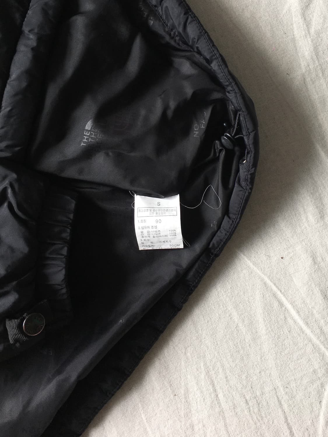 노스페이스 자수 경량패딩 상품이미지5