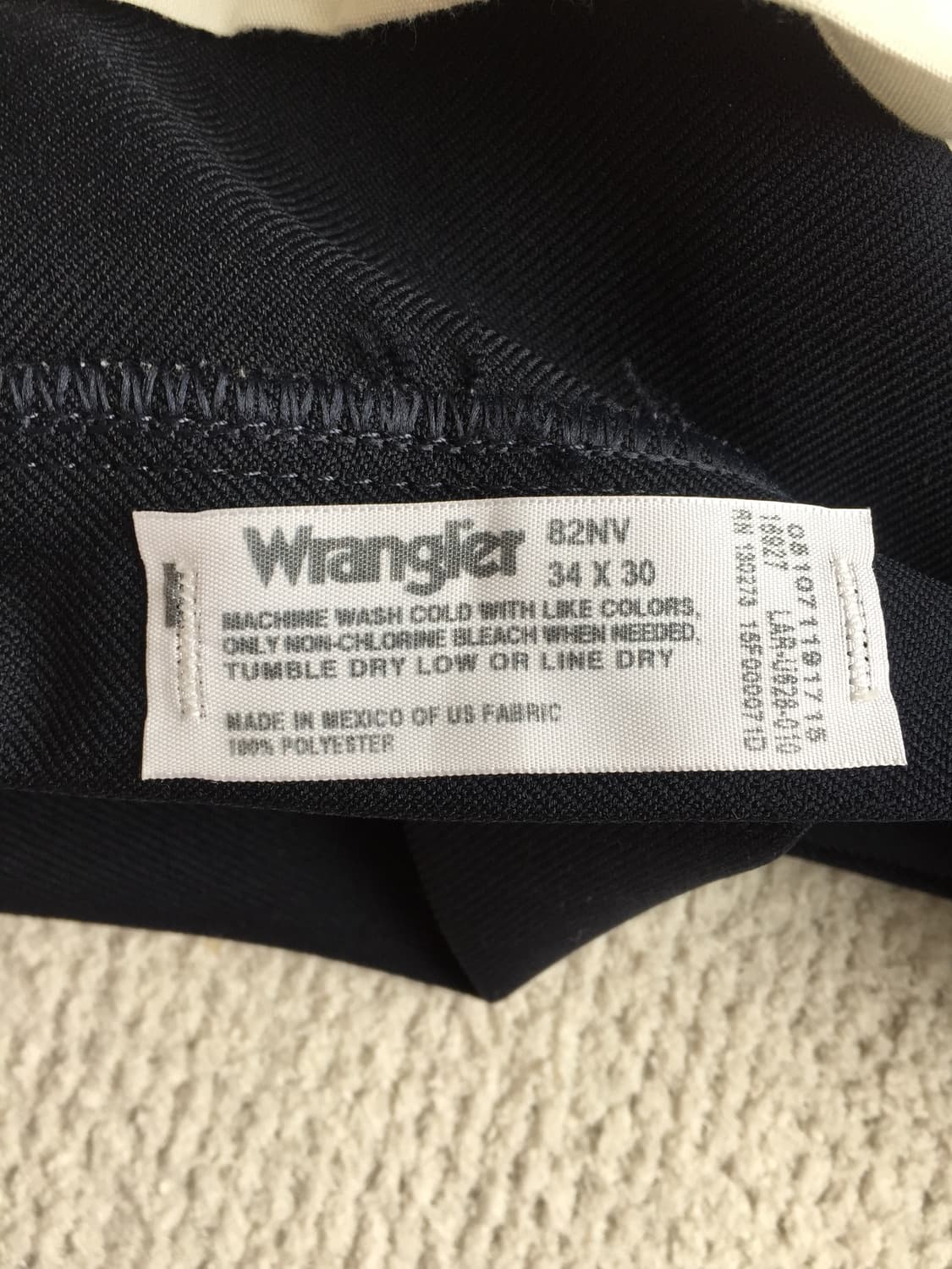 00‘s wrangler 메카닉 부츠컷 팬츠 스타프레스트 상품이미지7