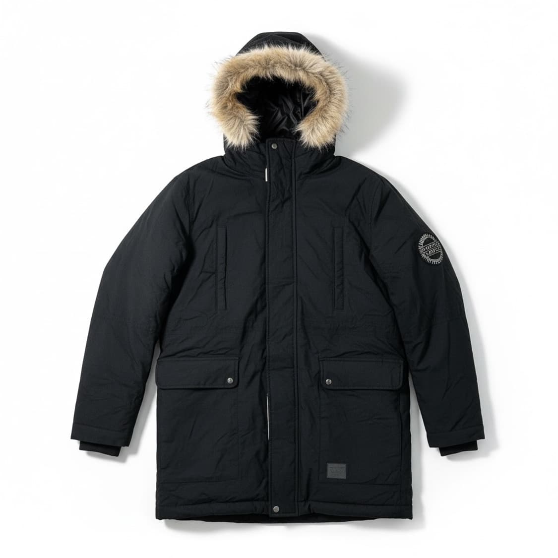 아디다스 패딩 점퍼 자켓 블랙 덕다운 올드스쿨 118AD 상품이미지1