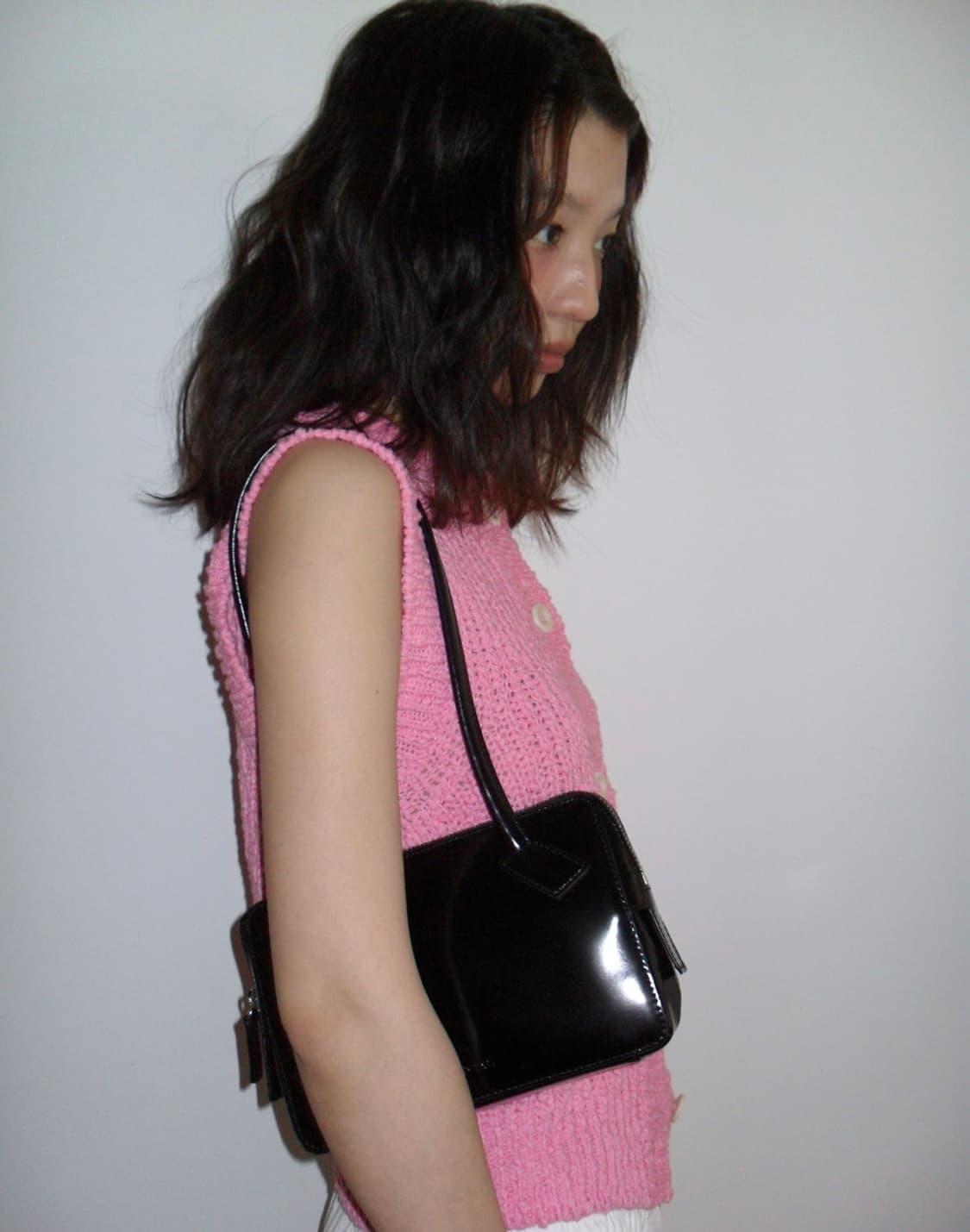 포니테일 ponytail mia club bag 블랙 상품이미지3