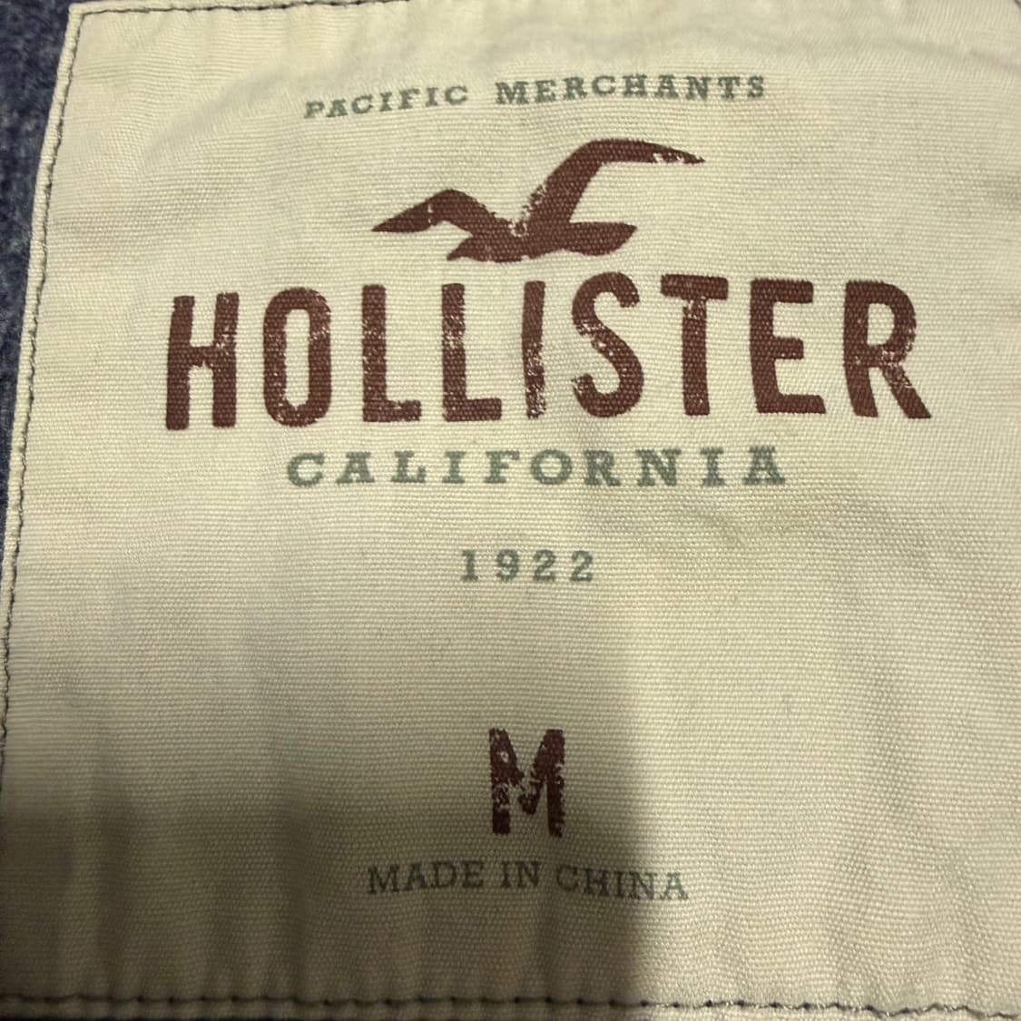 홀리스터 네이비 후드집업 m 상품이미지3