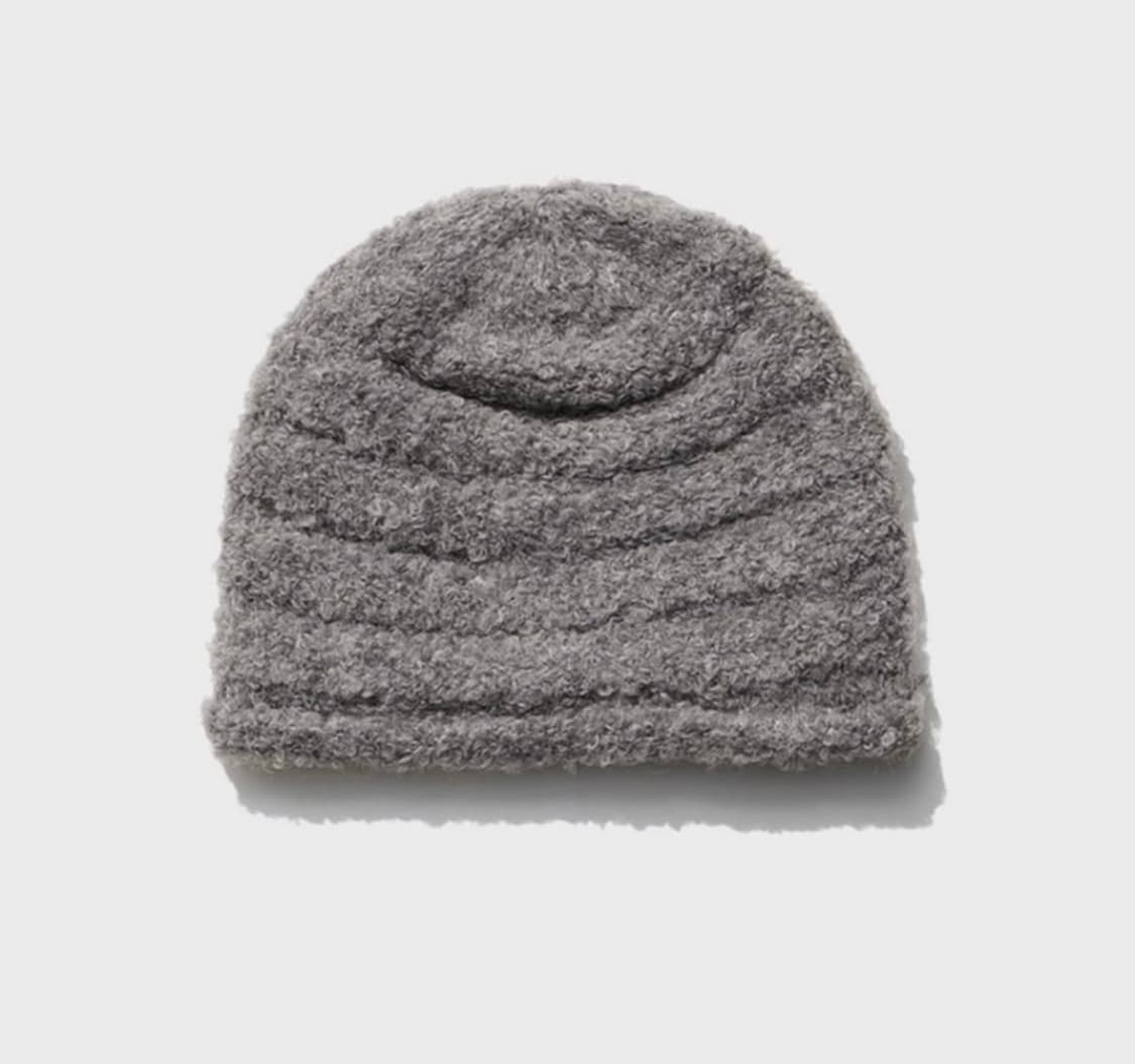 open yy 오픈와이와이 부클 롤드 비니 상품이미지1