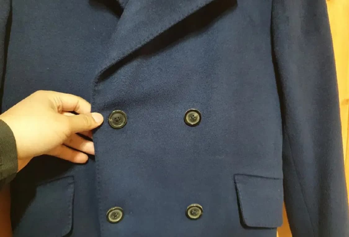 타임옴므  남 90 울 코트 더블버튼 상품이미지4