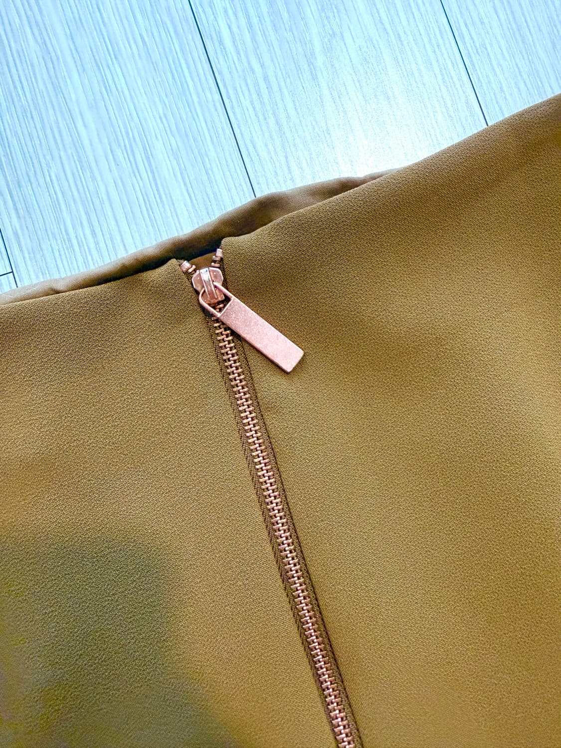 탑샵 TOPSHOP 빈티지 카멜 브라운 H라인 미디스커트 상품이미지3