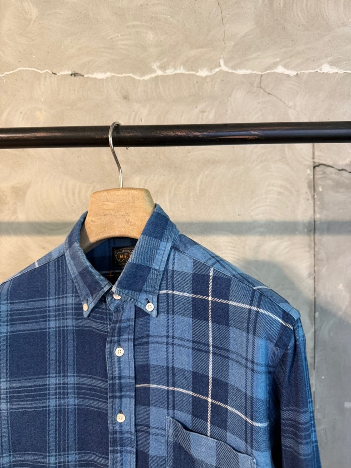 빔즈플러스 버튼다운 셔츠 55~66 상품이미지5