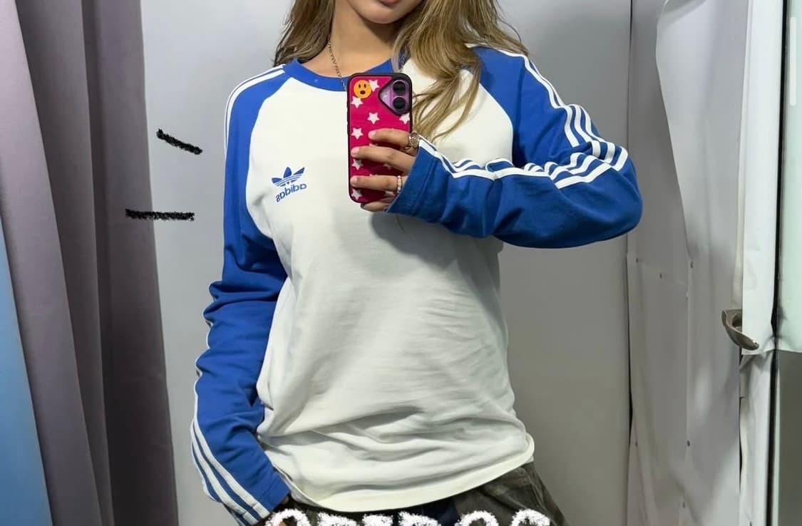 아디다스 흰파 롱슬리브  상품이미지2