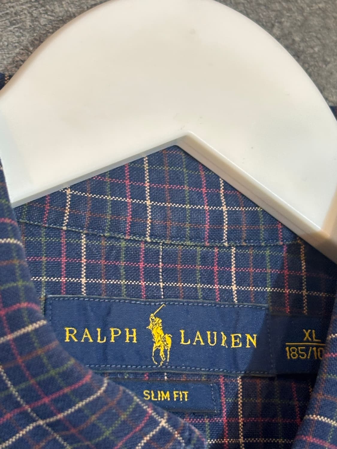 폴로 랄프로렌 체크 남방 셔츠 XL 상품이미지5