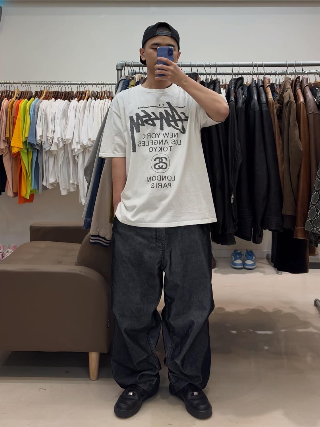 스투시 월드투어 티셔츠 상품이미지8