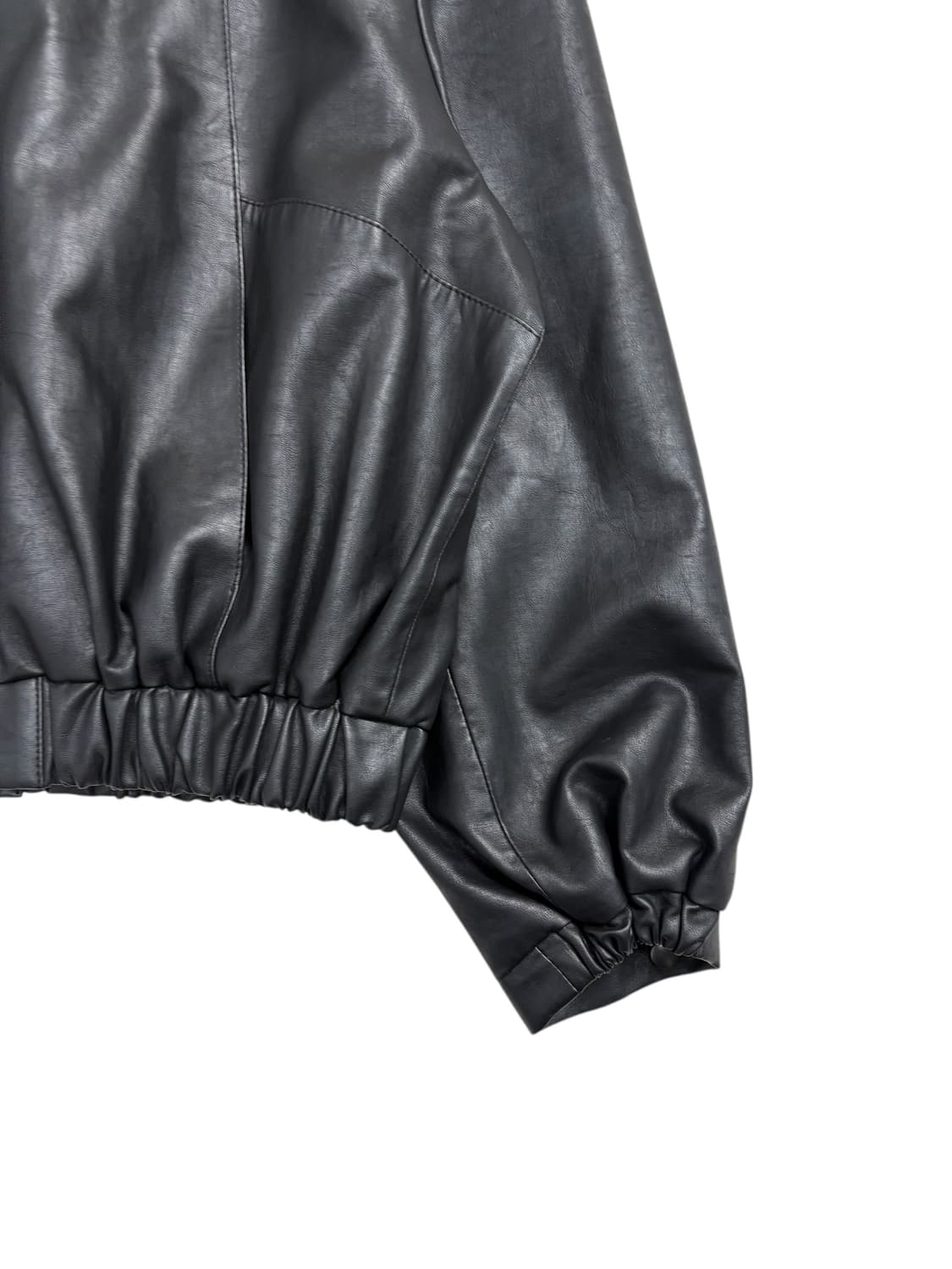 르마드 레더 자켓 블랙 상품이미지2