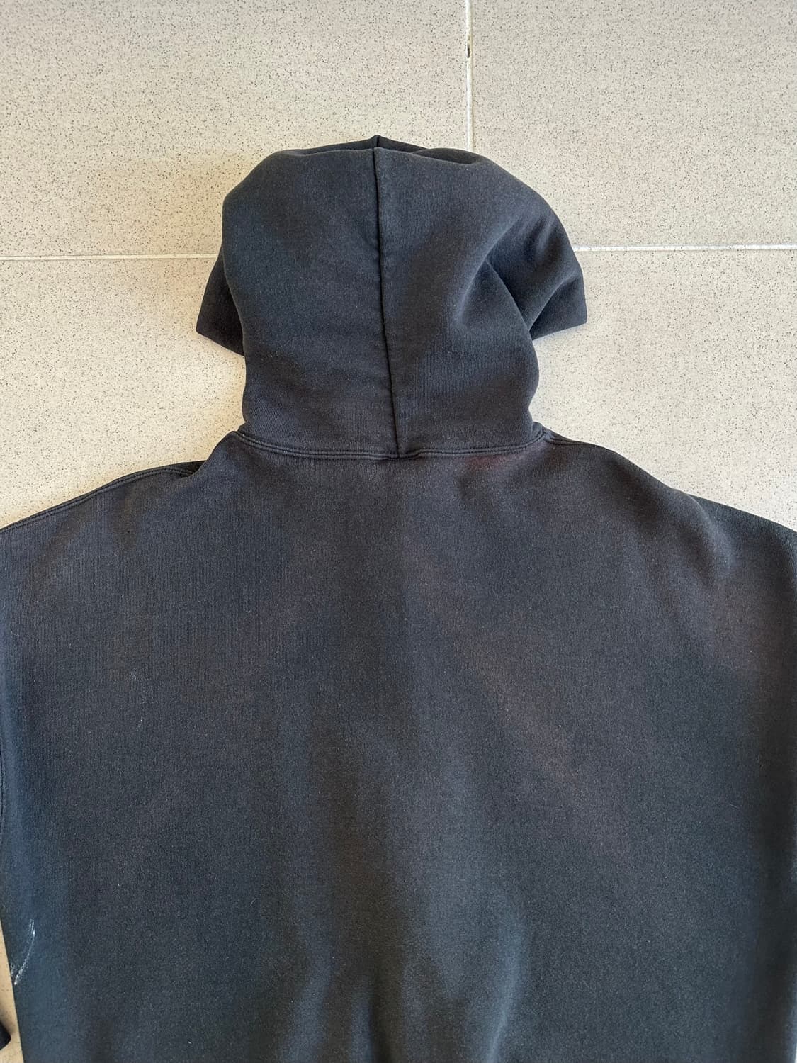 90s 빈티지 러셀 후드집업 블랙 XL 상품이미지5