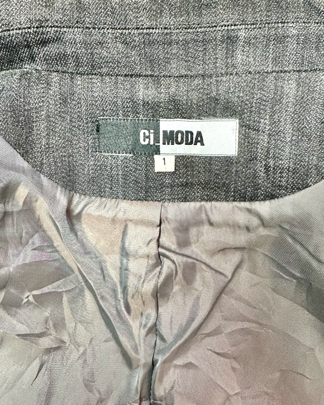 Cimoda 데님 트위드 자켓 상품이미지4