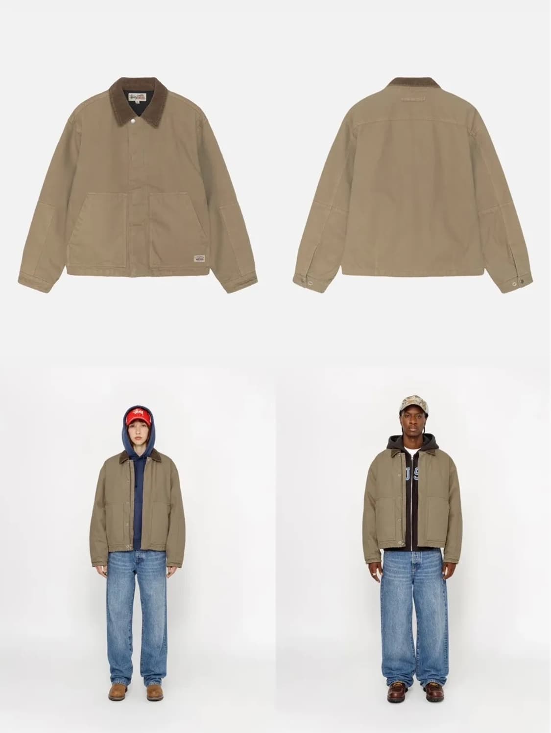 [M] 24FW 스투시 워크기어 자켓 상품이미지2