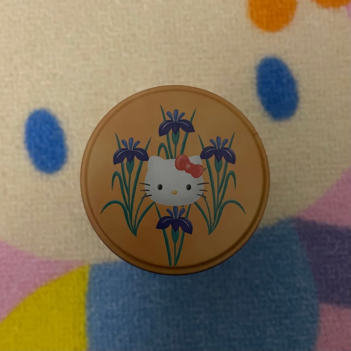 [새상품] 01년도 고전 키티 보관함 원통형 보관함 상품이미지4