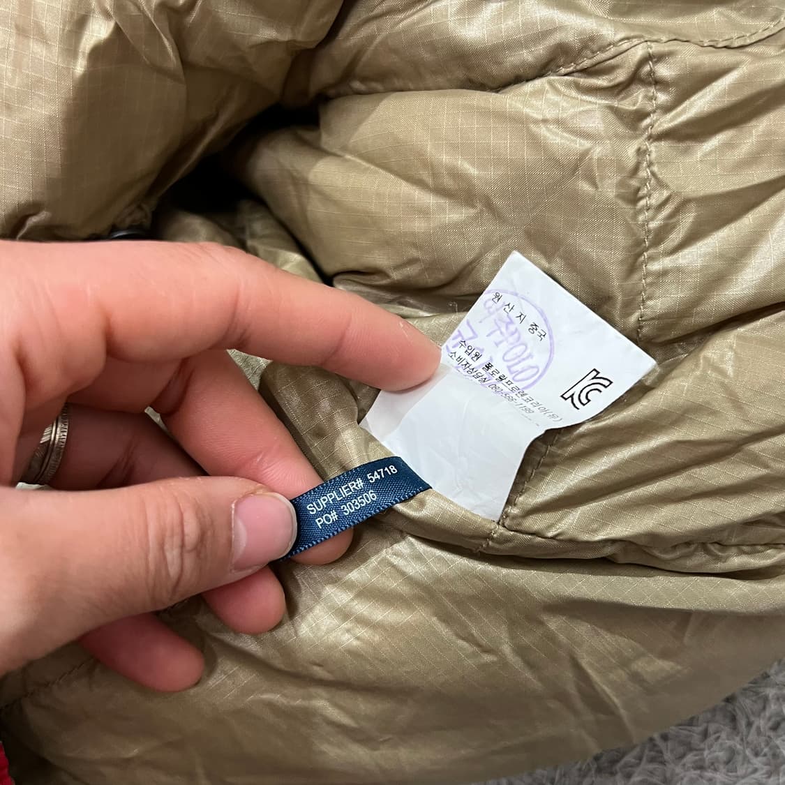 [100-105] 폴로 랄프로렌 패딩조끼 상품이미지5