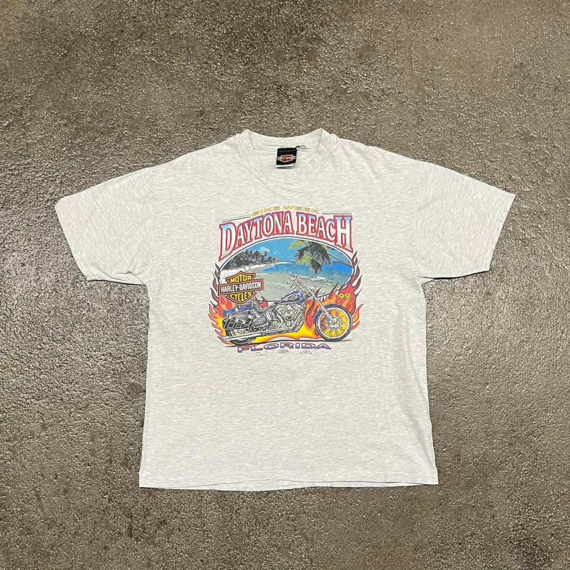 90s 할리데이비슨 프린팅 티셔츠 (105) 상품이미지1