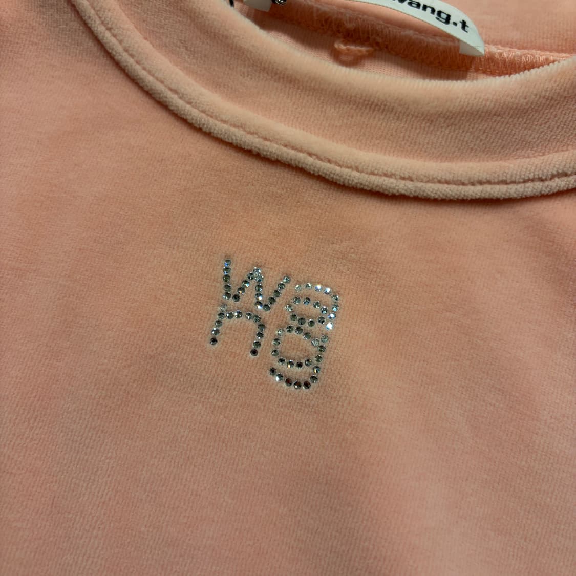 [S] 알렉산더왕 플리스 핑크 맨투맨 티셔츠 D31 상품이미지4