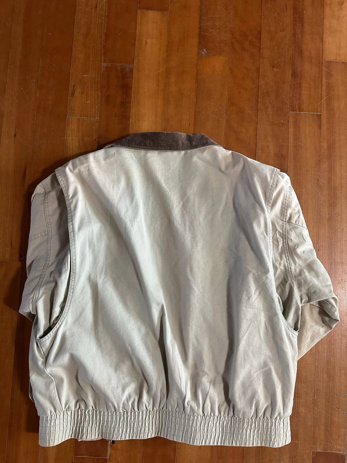 90s Van Heusen 코튼 블루종 상품이미지2